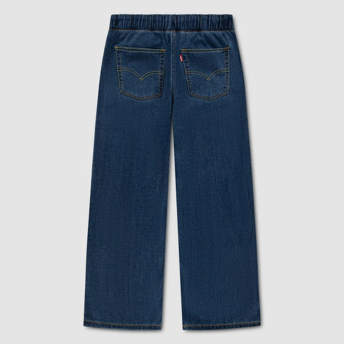 Свободные джинсы без шнурков для мальчиков 4-7 лет Levi's, Saves The Day - Dark Wash — фото 2