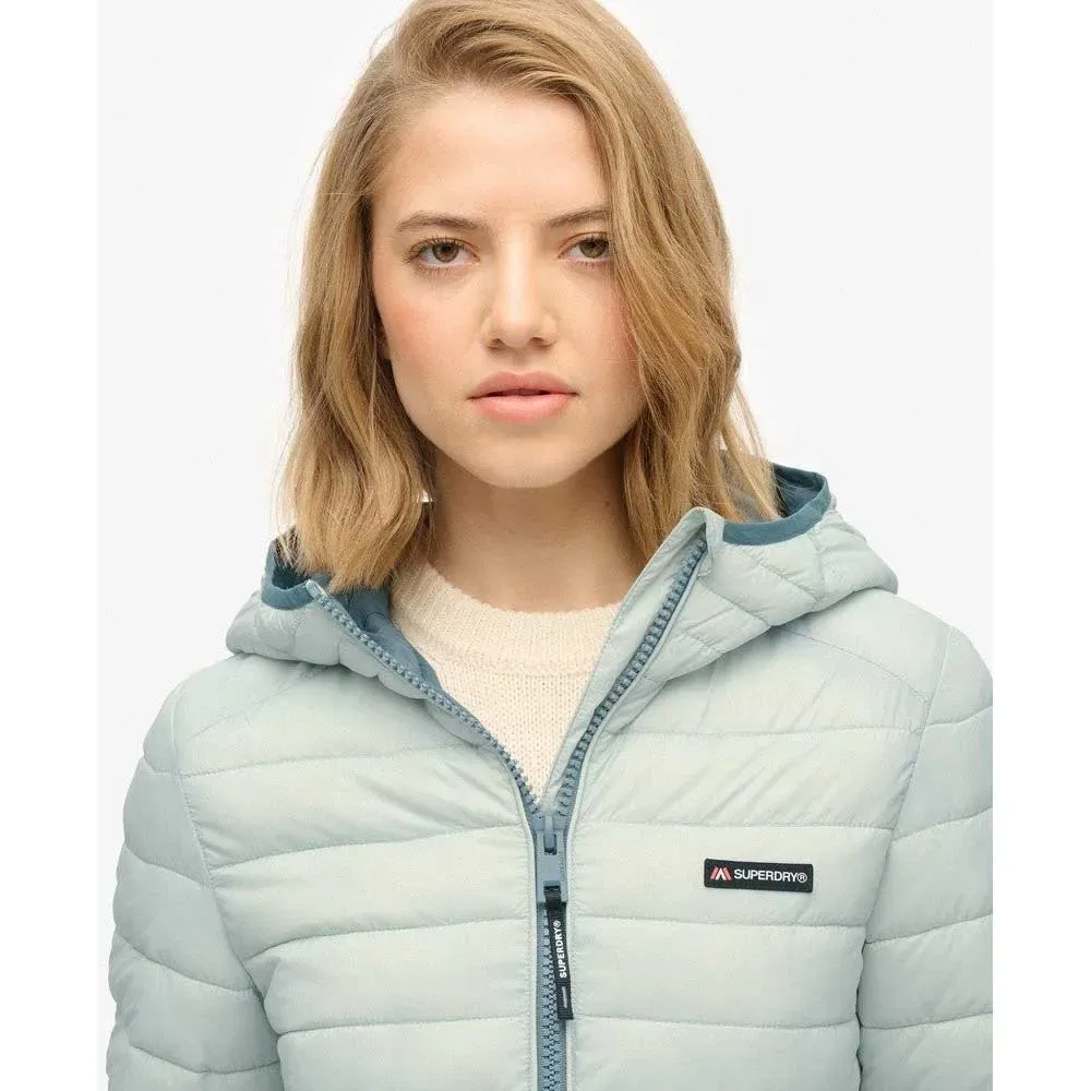Куртка утепленная Fuji Lite Mid Superdry, серый — фото 4