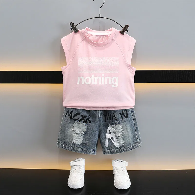 Детский спортивный костюм для девочек с принтом Lanza, Pink — фото 3