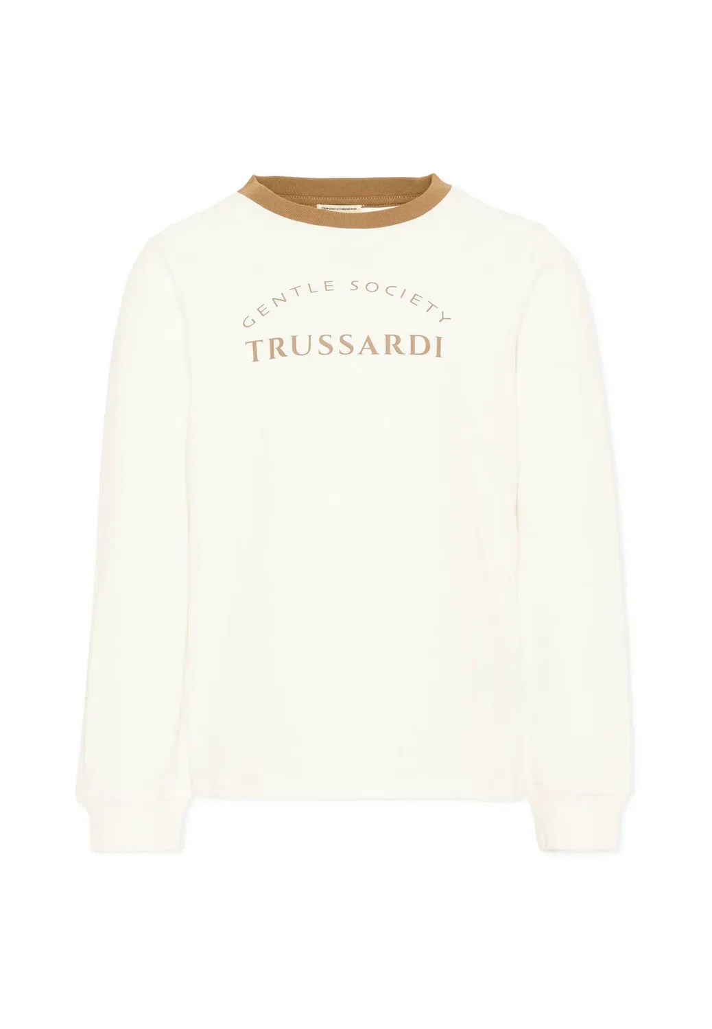 Футболка - толстовка Tru Trussardi Junior, Ivory
