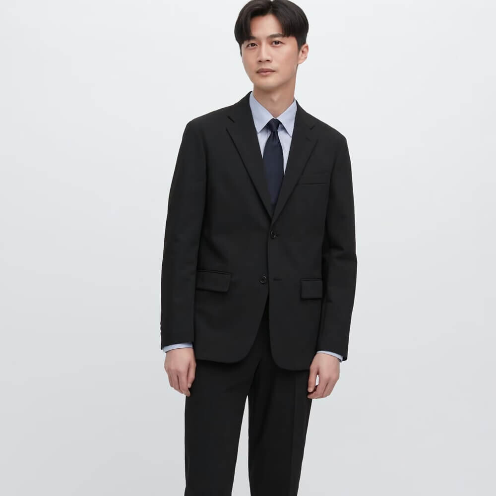 

Пиджак Uniqlo Airsense Ultra Light Wool-Like, черный
