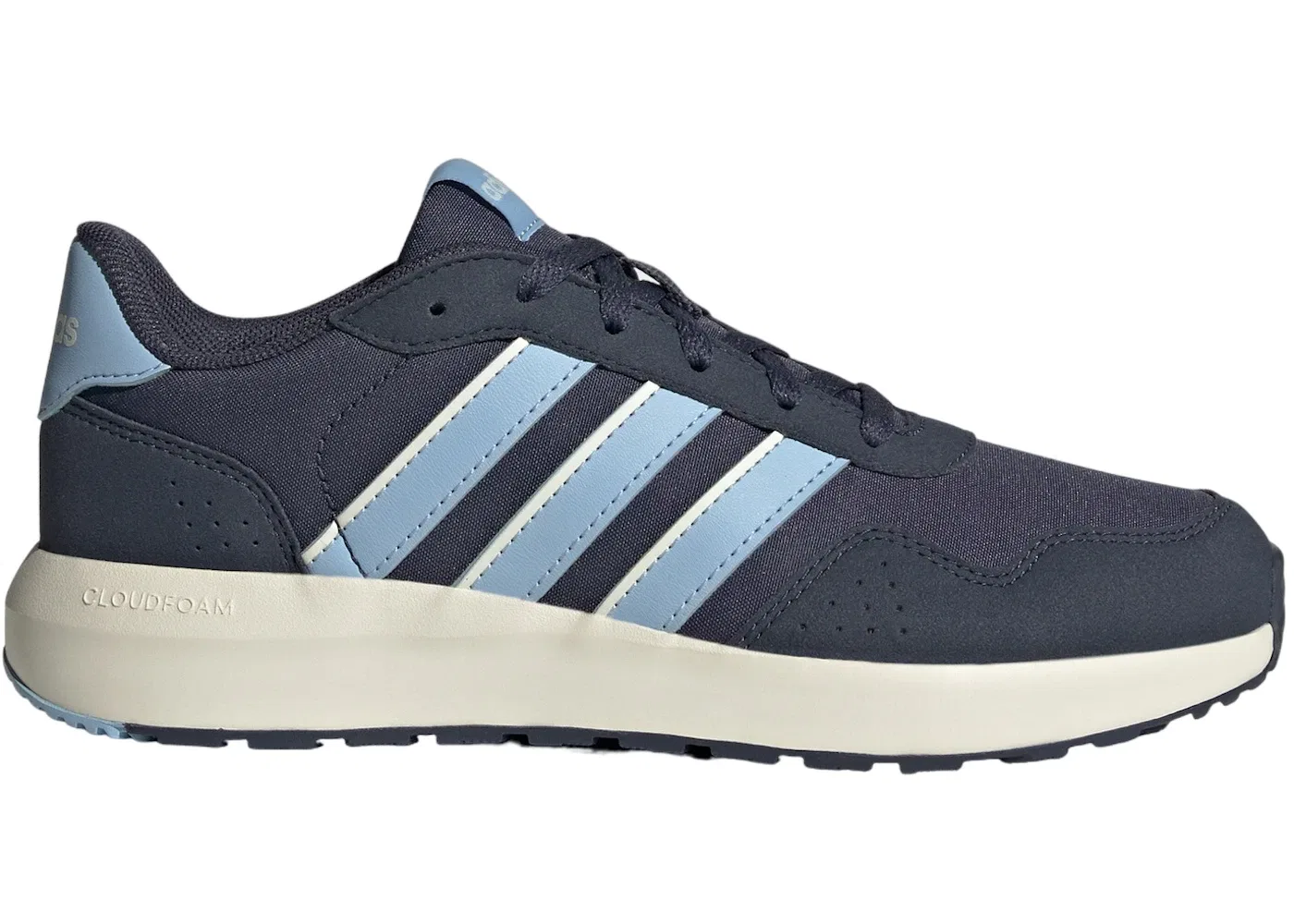 Детские кроссовки Adidas Run 60s Shadow Navy Glow Blue Off White, цвет Shadow Navy/Glow Blue/Off White