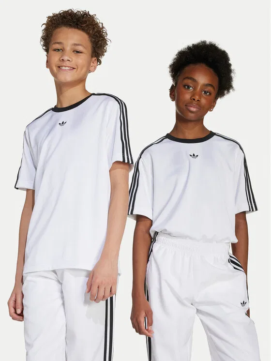 Футболка loose fit Jacquard Adidas, белый