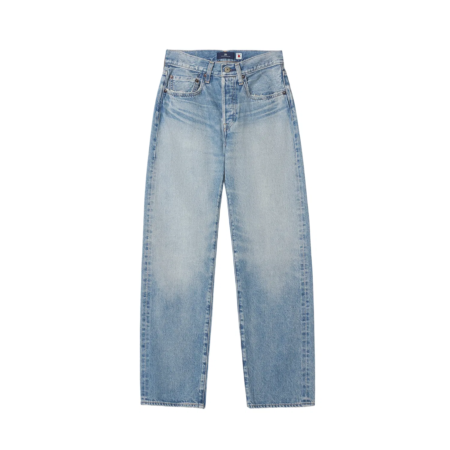 Женские джинсы прямого кроя Light Blue Levis