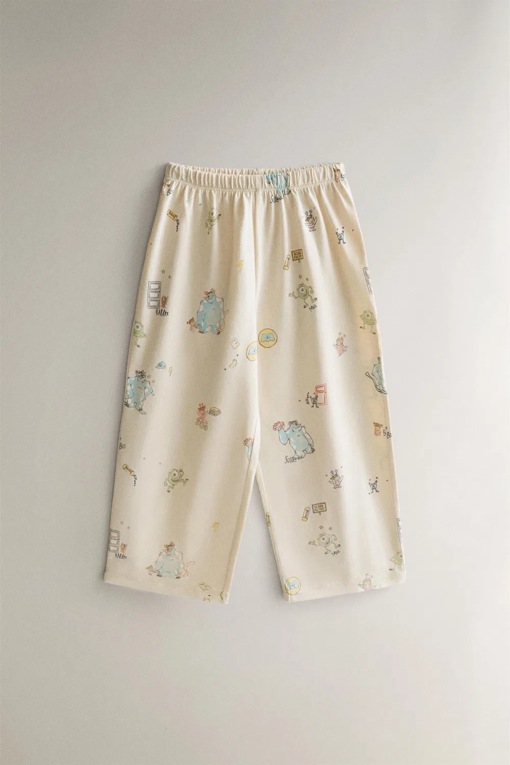 Детская корпорация монстров Disney/PIXAR Пижама из трикотажной ткани ZARA, Light beige — фото 4