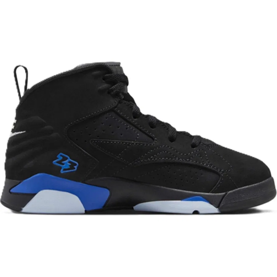 Кроссовки детские с кожаным верхом Air Jordan Mvp Nike, Черный