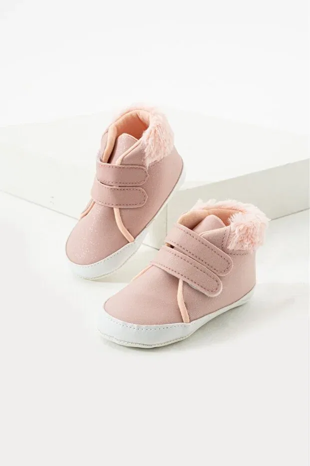 Детские тапочки с липучкой Baby, Pink