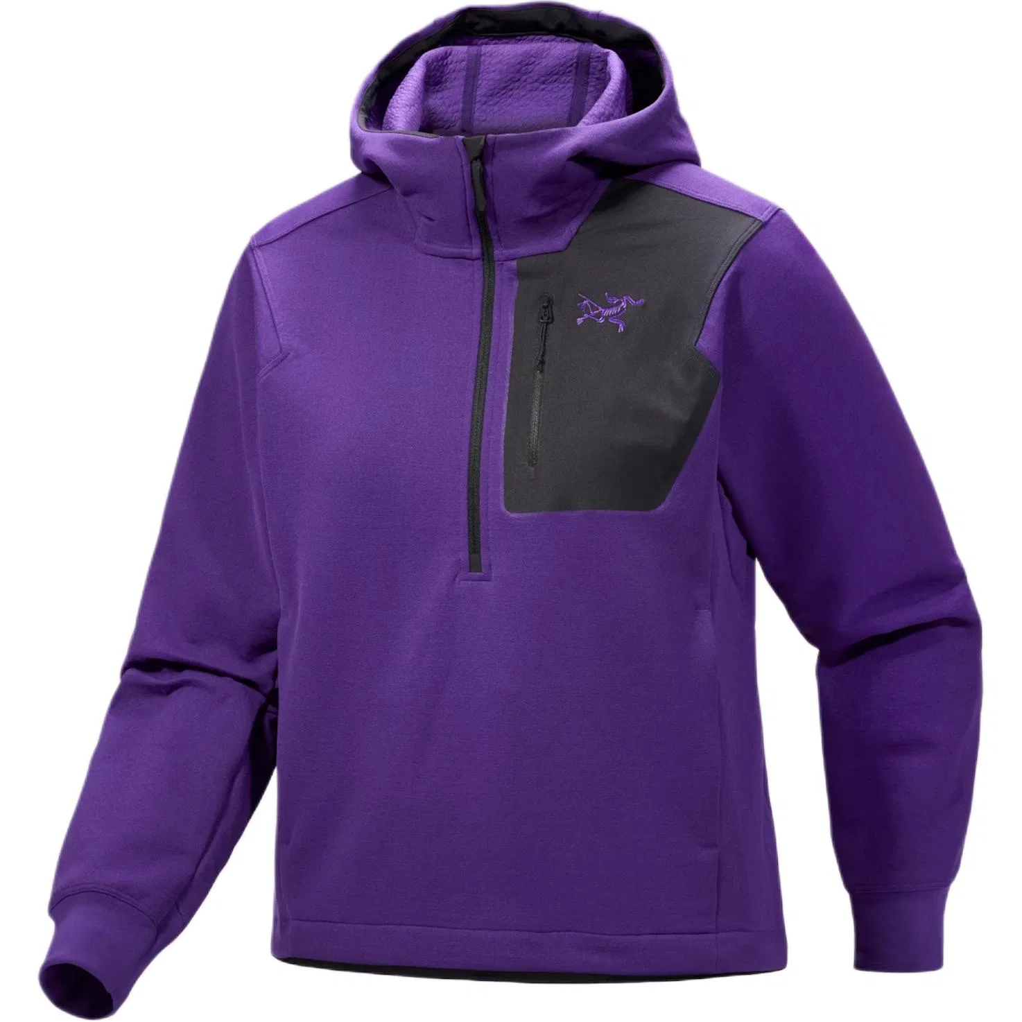Женский свитшот с длинным рукавом AESTAS Arcteryx, Crack Purple/Black/Azalea/Black