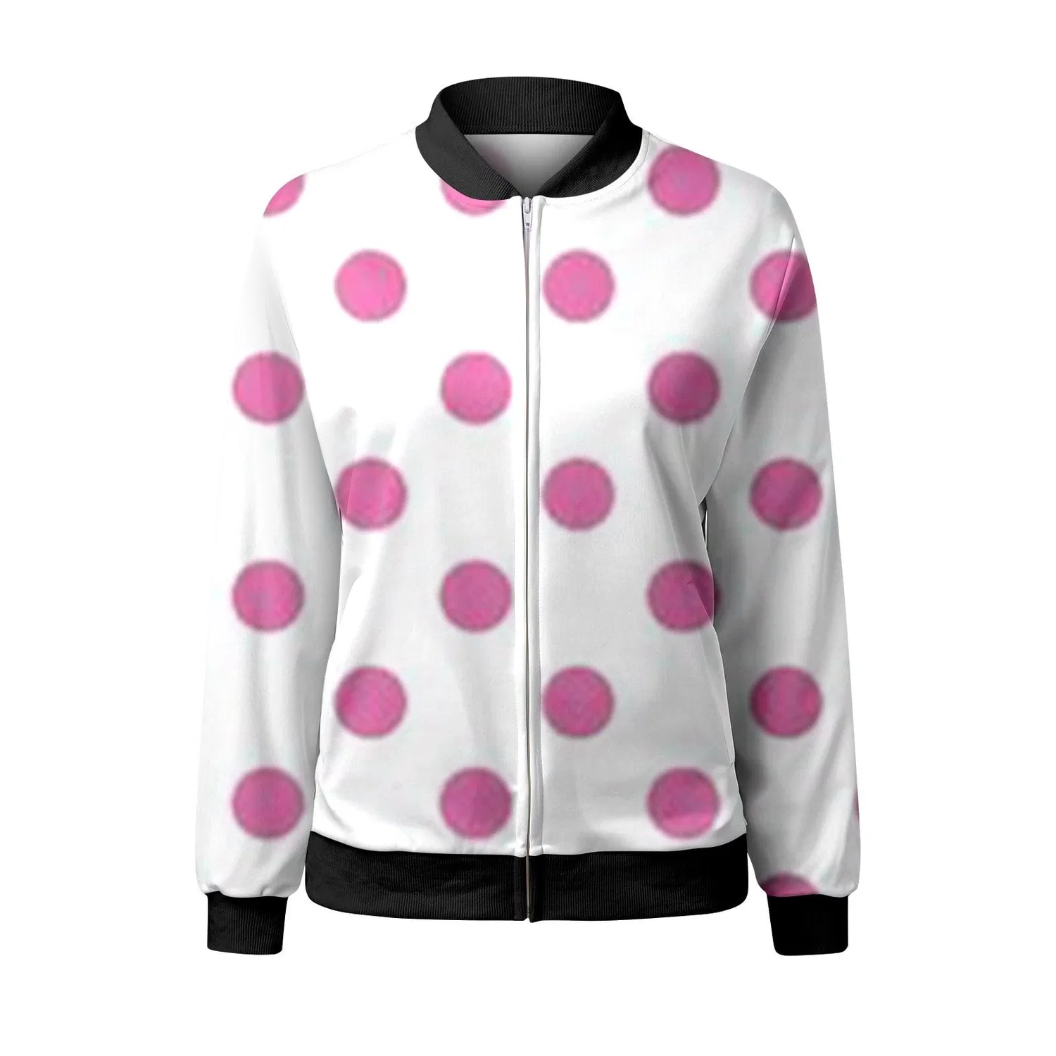 Женская куртка-бомбер с принтом, модель Pilot Jacket College, a — фото 4
