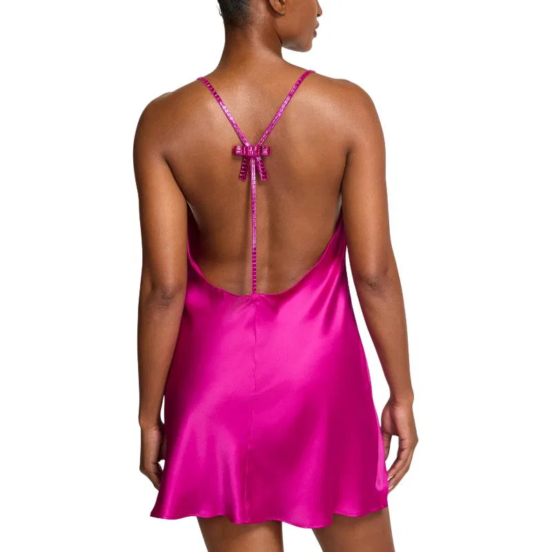 Женская ночная рубашка Victoria's Secret, Berry Red — фото 3