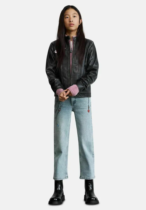 Джинсы прямого кроя Desigual, синий