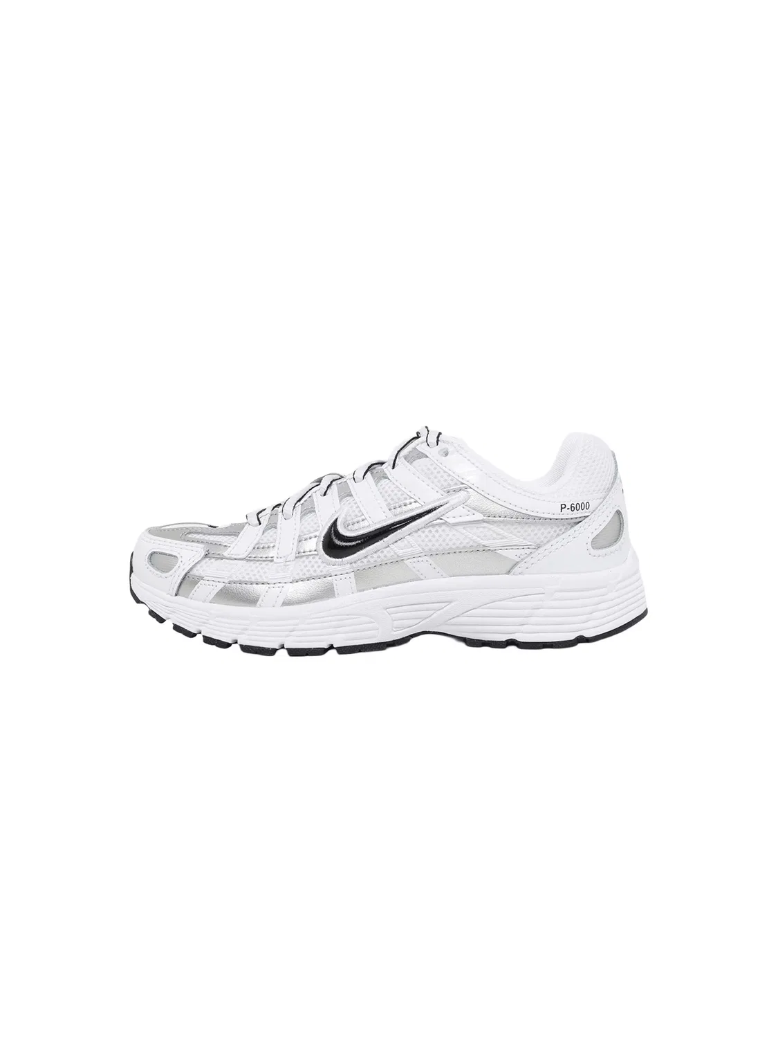 Кроссовки Nike Sportswear P-6000 белого цвета