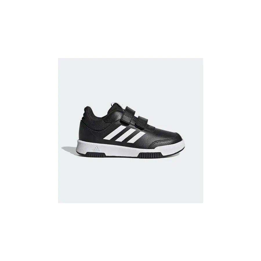 Детские спортивные кроссовки с липучками Tensaur Hook and Loop Shoes adidas, Черно-белый — фото 2