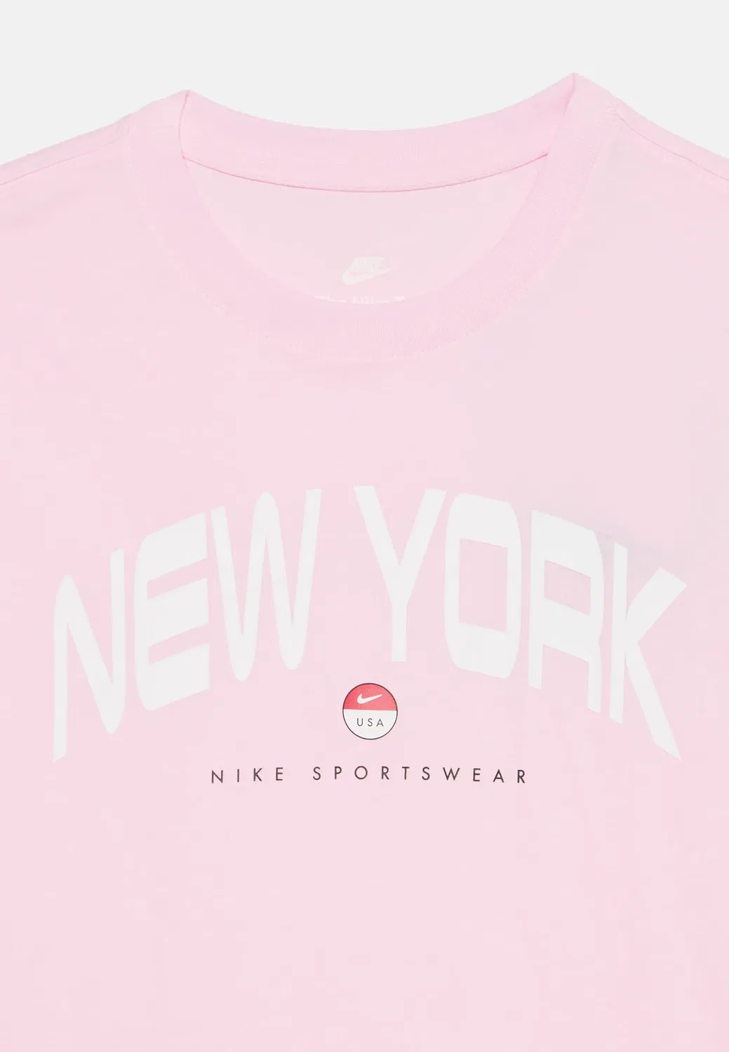 Футболка свободного кроя с принтом Nike Sportswear, Pink Foam — фото 4