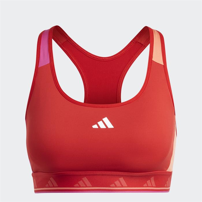 

Спортивный бюстгальтер Adidas Powerreact , красный