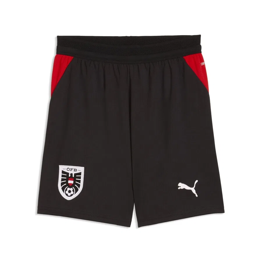 Черные брюки для тренировок PUMA Regular Osterreich 2026