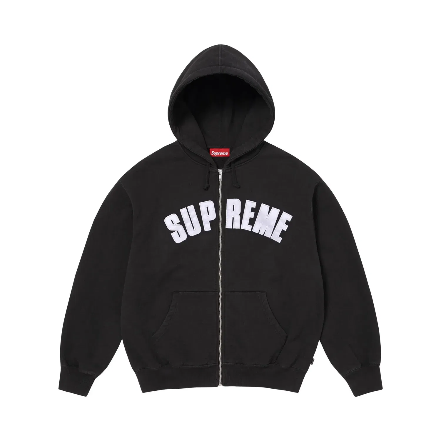 Свитшот на молнии с капюшоном Larry Clark Supreme, Black