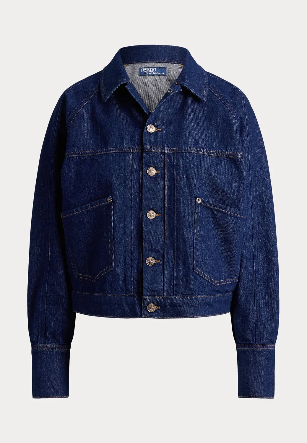 Джинсовая куртка необычной формы - джинсовая куртка Polo Ralph Lauren, Manteas Wash — фото 4