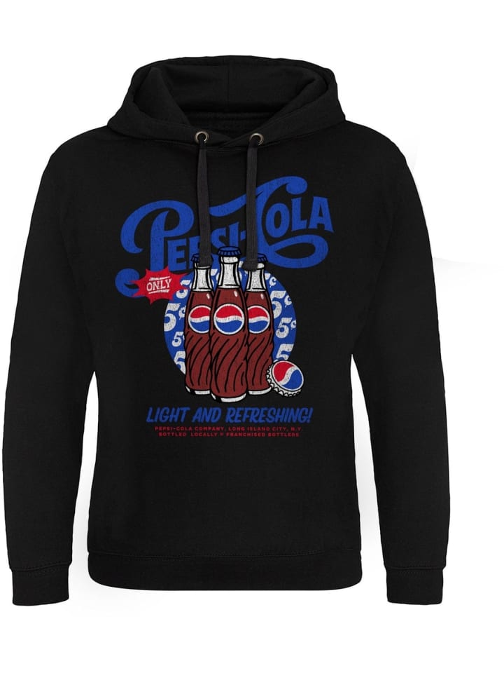 

Толстовка Retro Add Epic Hoodie Pepsi Co, черный
