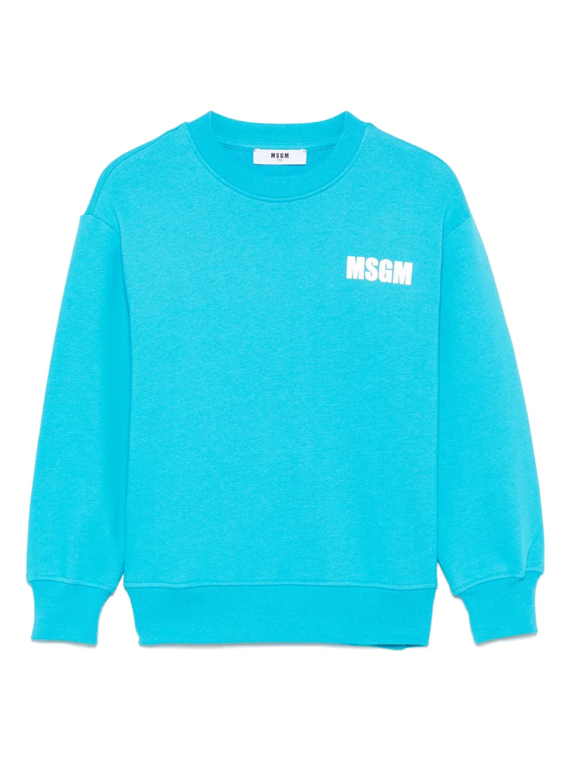 MSGM Худи с капюшоном для мальчиков в синем цвете
