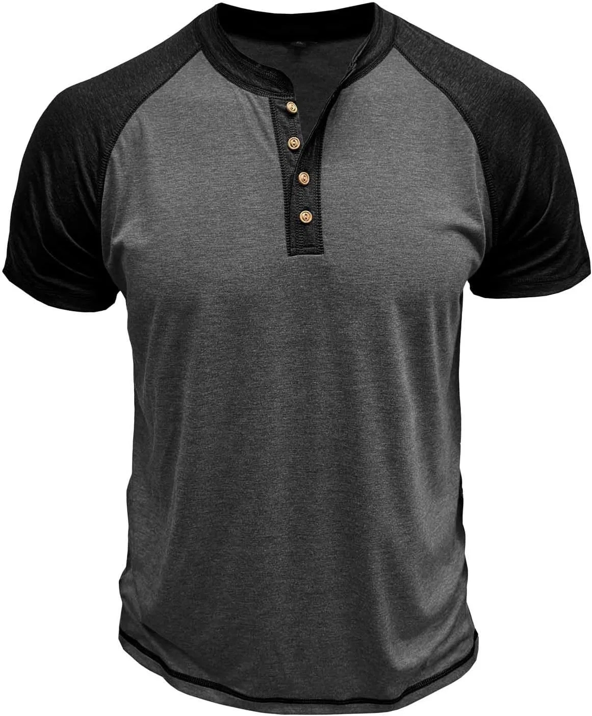 Мужская футболка классическая Regular Fit, Grey — фото 4