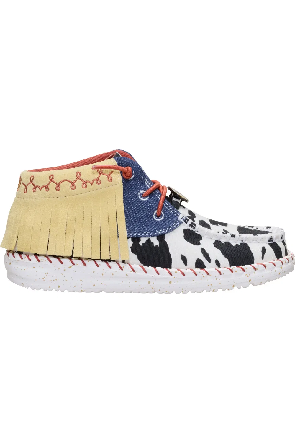 Детские кеды slip-on с коллаборацией Pixar Toy Story Jessie Hey Dude, White/Faded Denim — фото 2