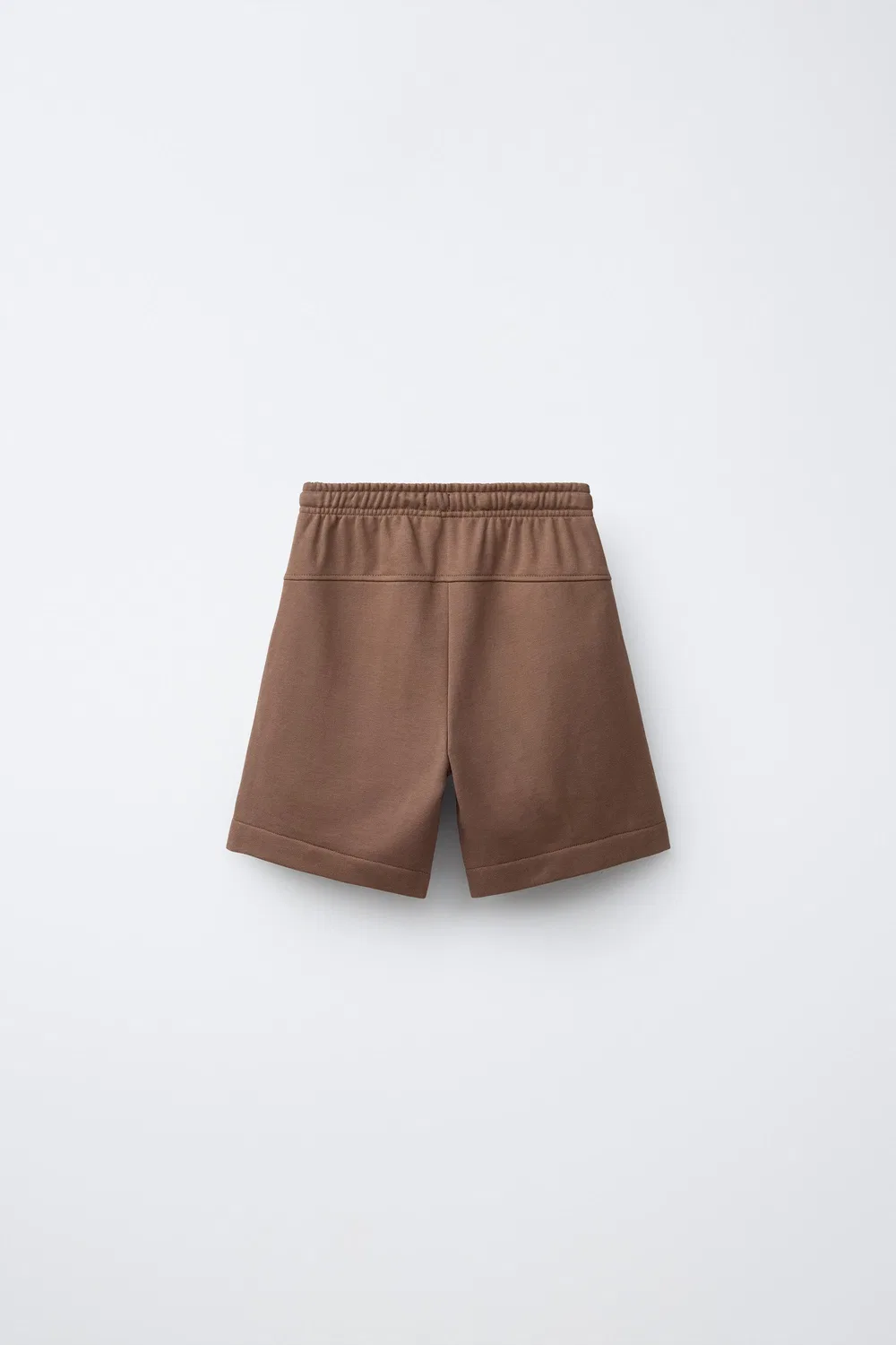 Простые бермудские шорты ZARA, Light Brown — фото 2