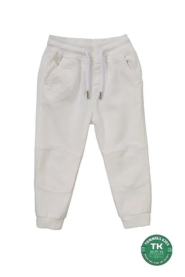 Детские брюки для девочек из хлопка Tommiks Kids, White