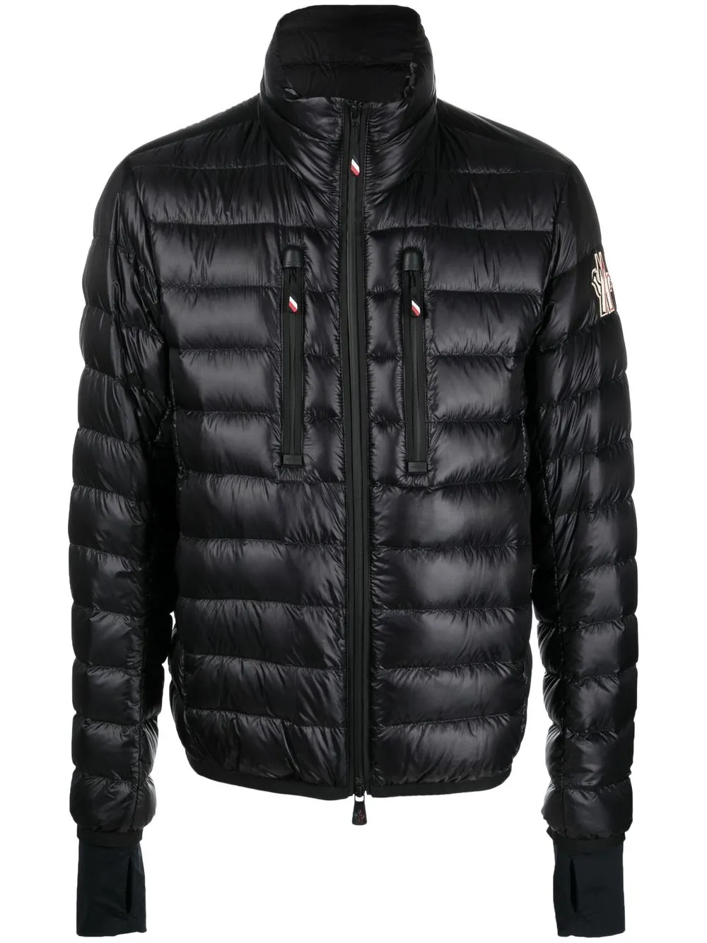 

Пуховик с высоким воротником Moncler Grenoble, черный