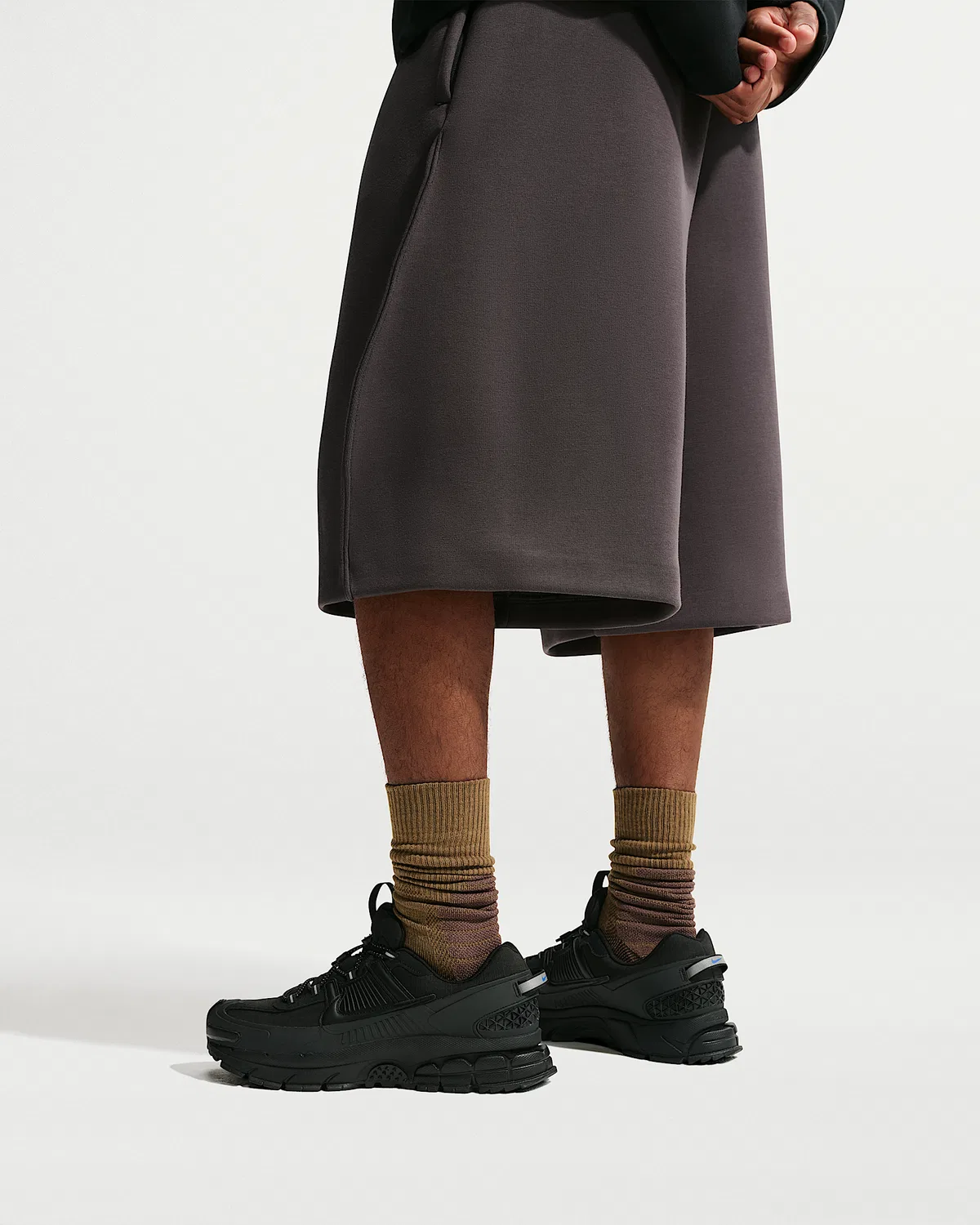 Nike Outdoor Утепленные носки-гольфы (1 пара), Lichen Brown/Ironstone/Black — фото 4
