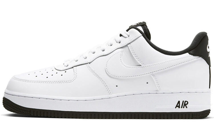 

Nike Air Force 1 Low '07 Белый Черный, Черный;серый, Nike Air Force 1 Low '07 Белый Черный
