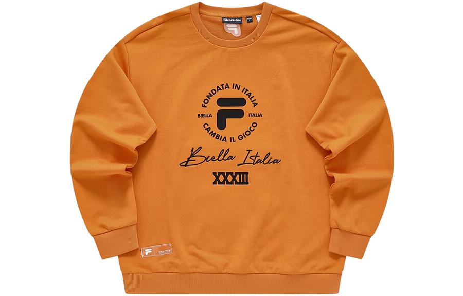 

FILA FUSION Мужской свитшоты ямайского оранжевого цвета