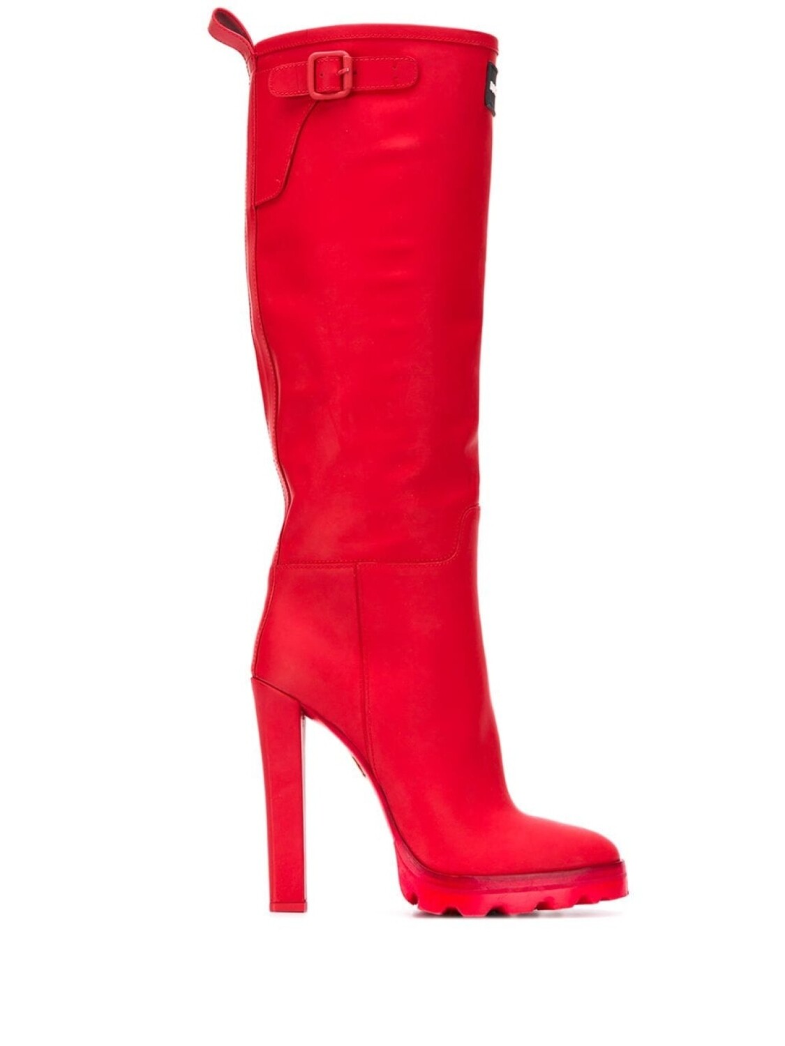 

DSQUARED2 сапоги с логотипом, красный