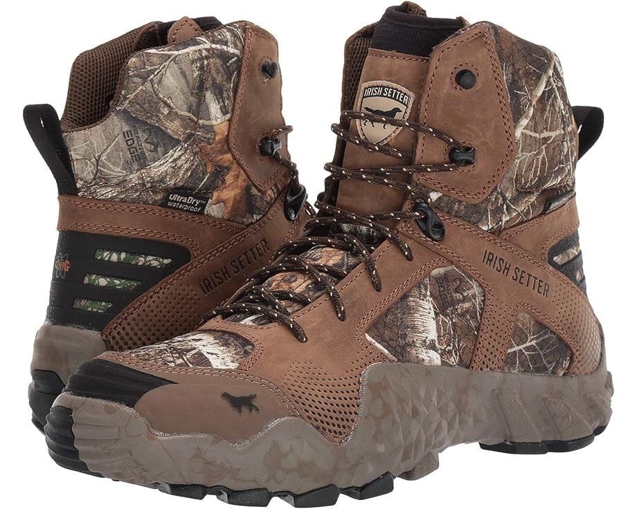 

Ботинки Irish Setter VaprTrek 8" Non-Insulated Waterproof, цвет Realtree Edge