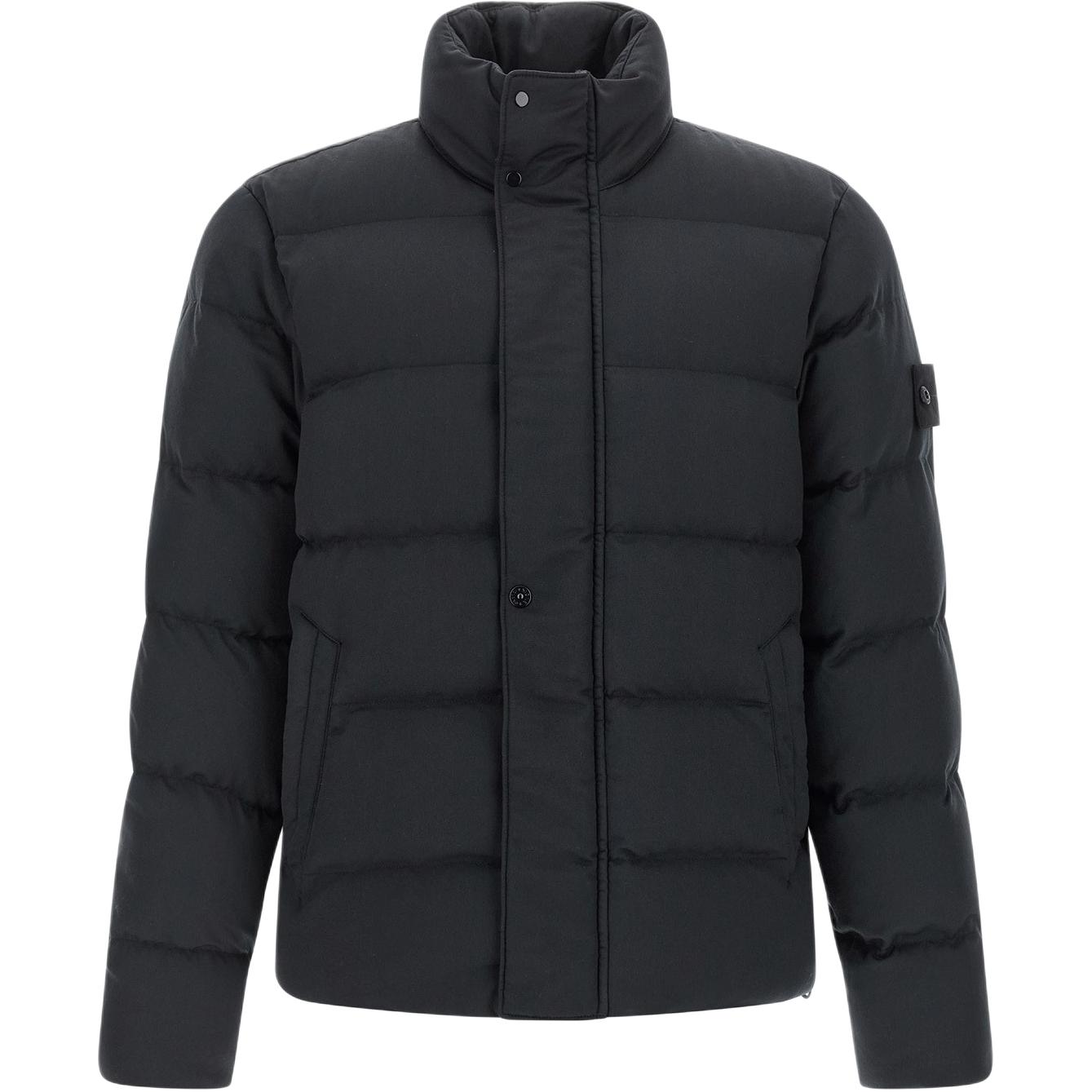 

Куртка с простежкой и утеплителем STONE ISLAND, синий