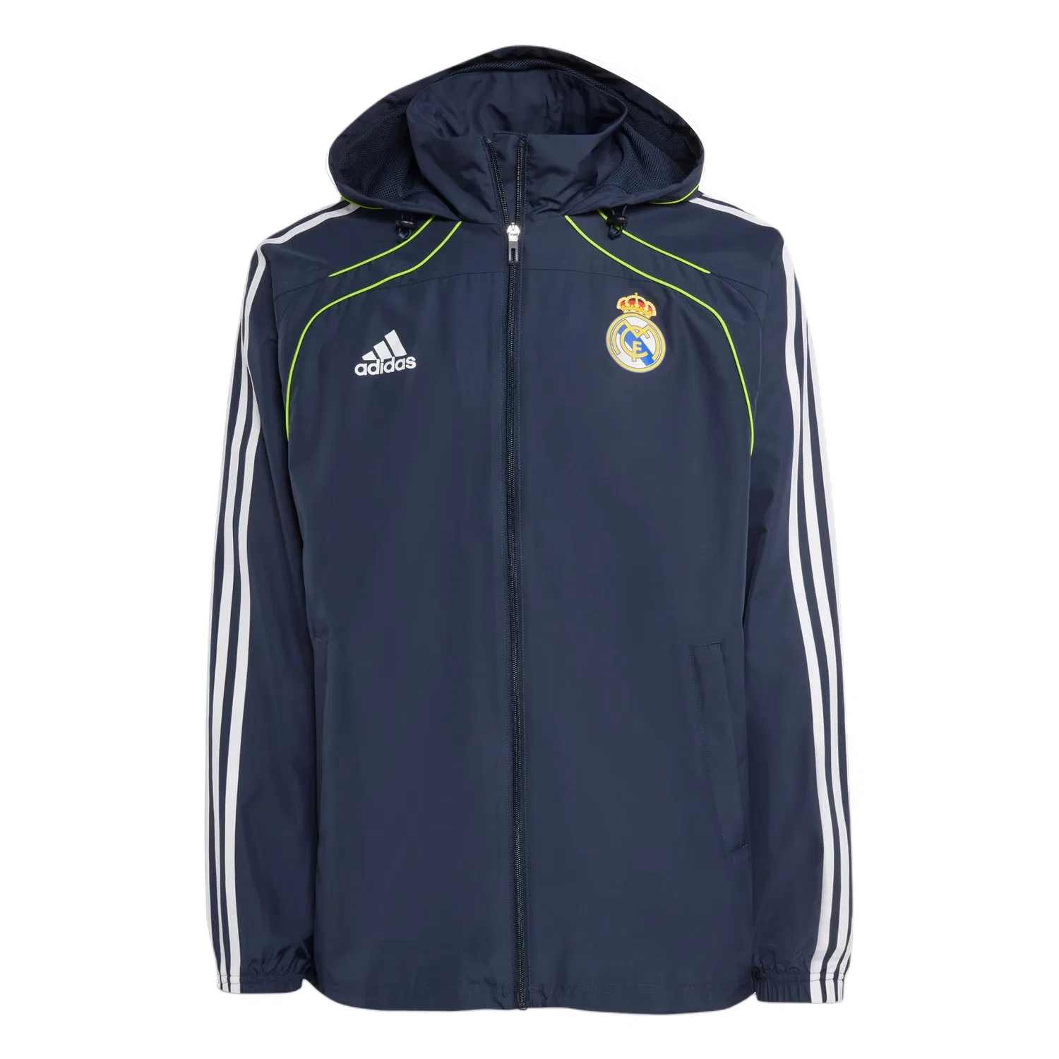 Куртка Real Madrid мужская Sea Blue Adidas