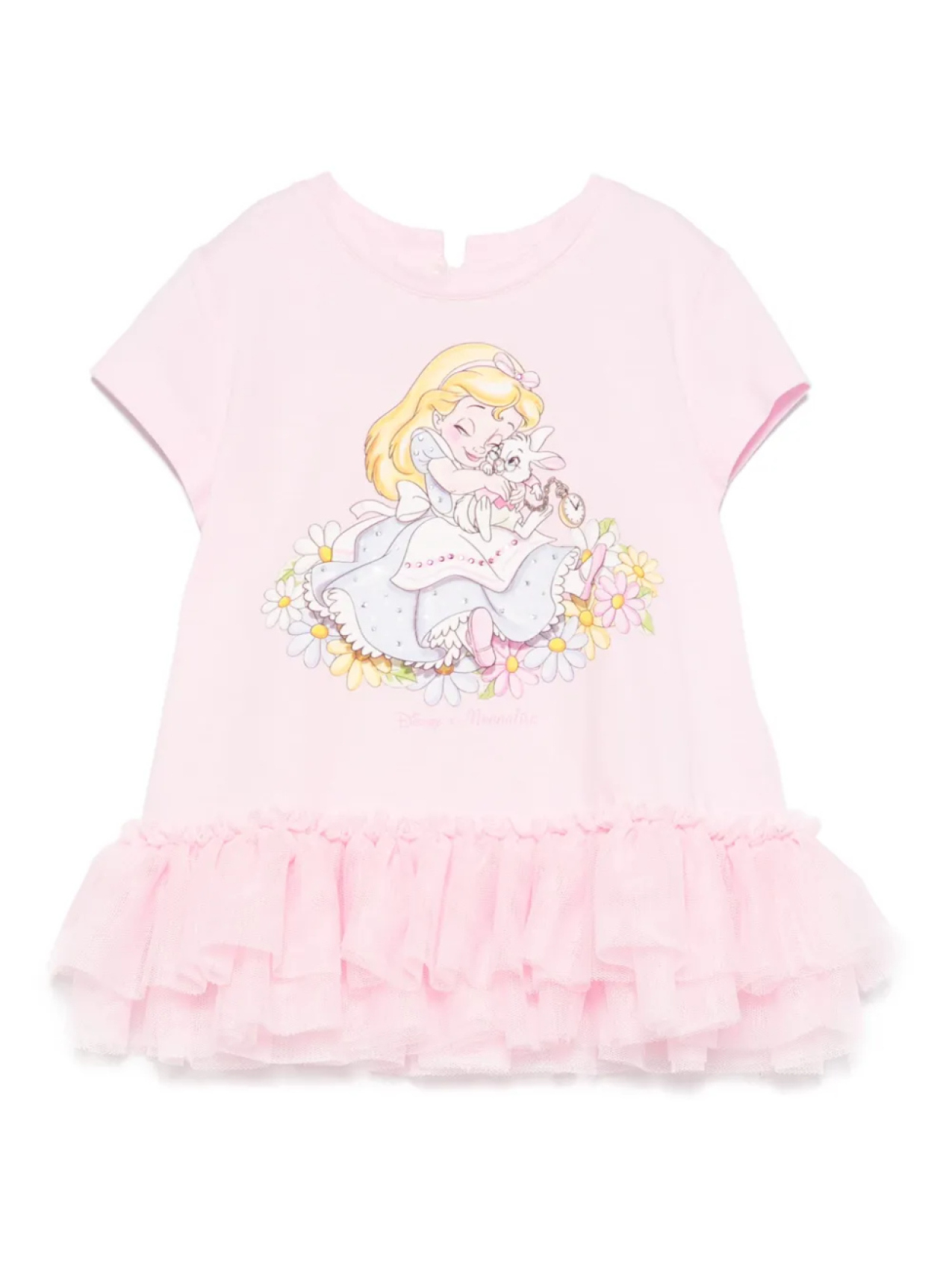 

Monnalisa футболка из коллаборации с Disney, розовый