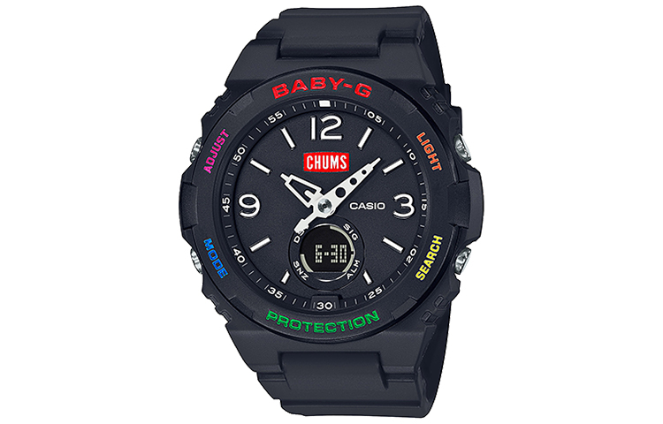 

CASIO Часы Women's BABY-G Black Watch BGA-260CH-1A, Black Dial