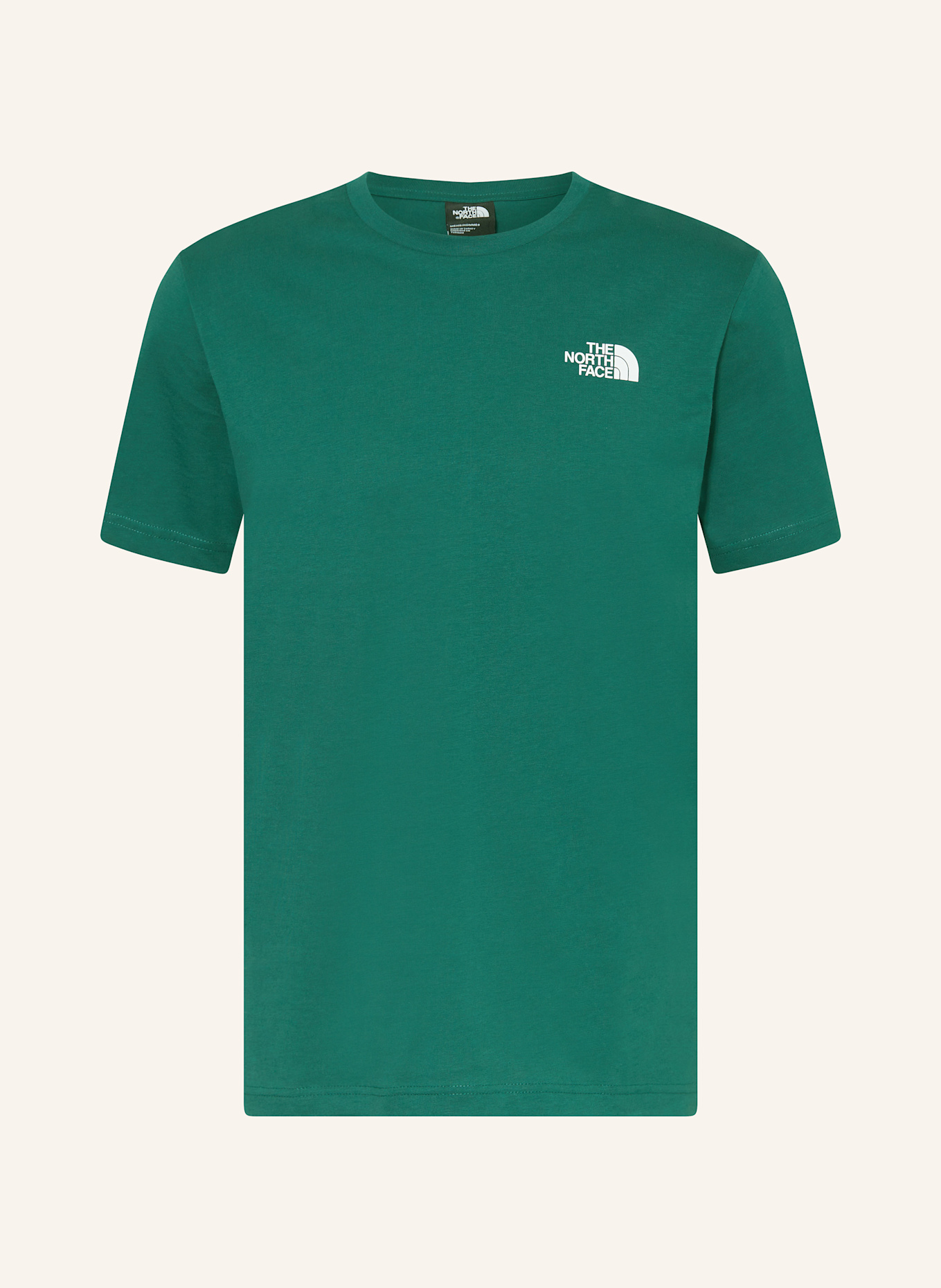 

Футболка The North Face, зеленый