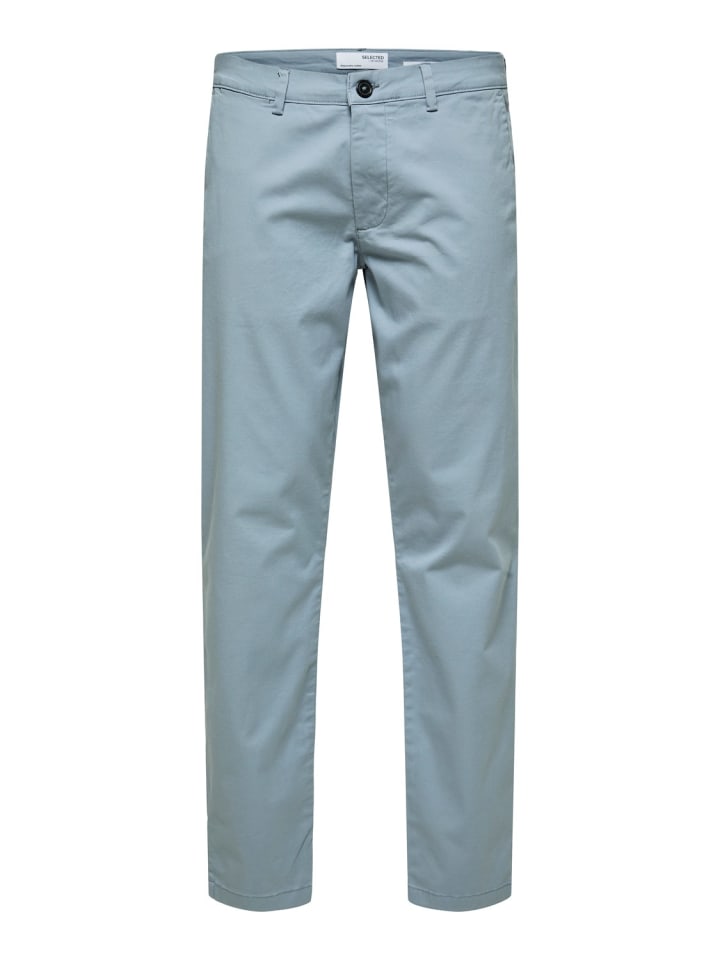 

Тканевые брюки SELECTED HOMME Stoffhose / Chino SLHSLIM-NEW MILES slim, синий