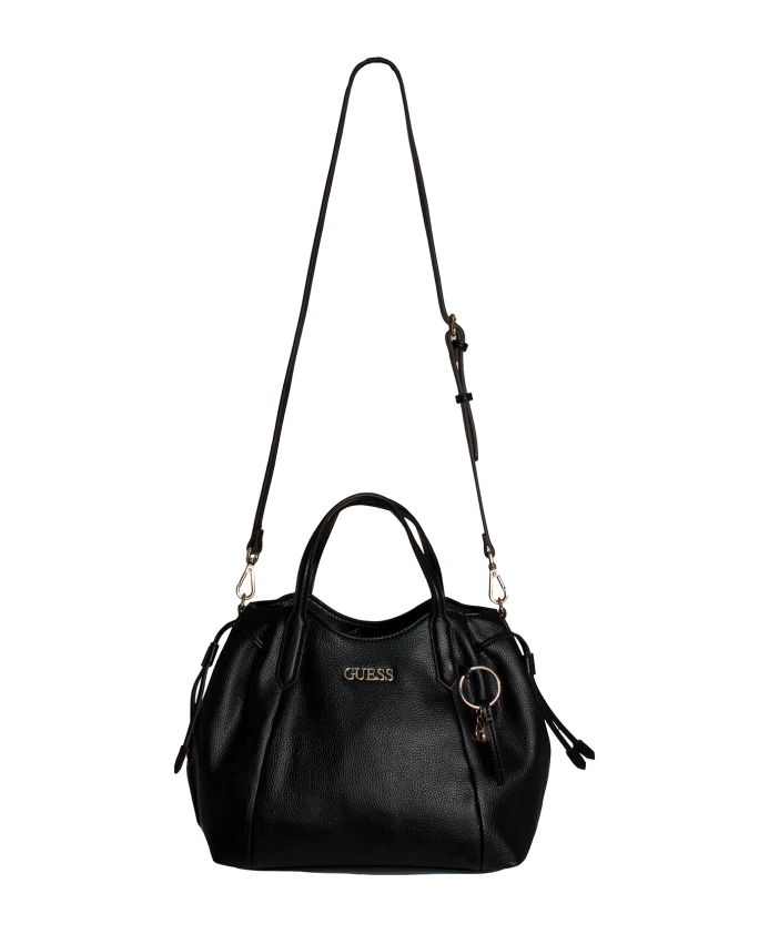 

Структурированная сумка-портфель с подвеской Guess, черный