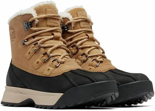 Водонепроницаемые зимние ботинки Sorel Scout Men's 87' Lux, Caribou Buff Black — фото 4