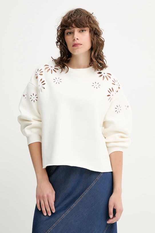 

Толстовка Leo Raw Cut Crew Levi'S, бежевый