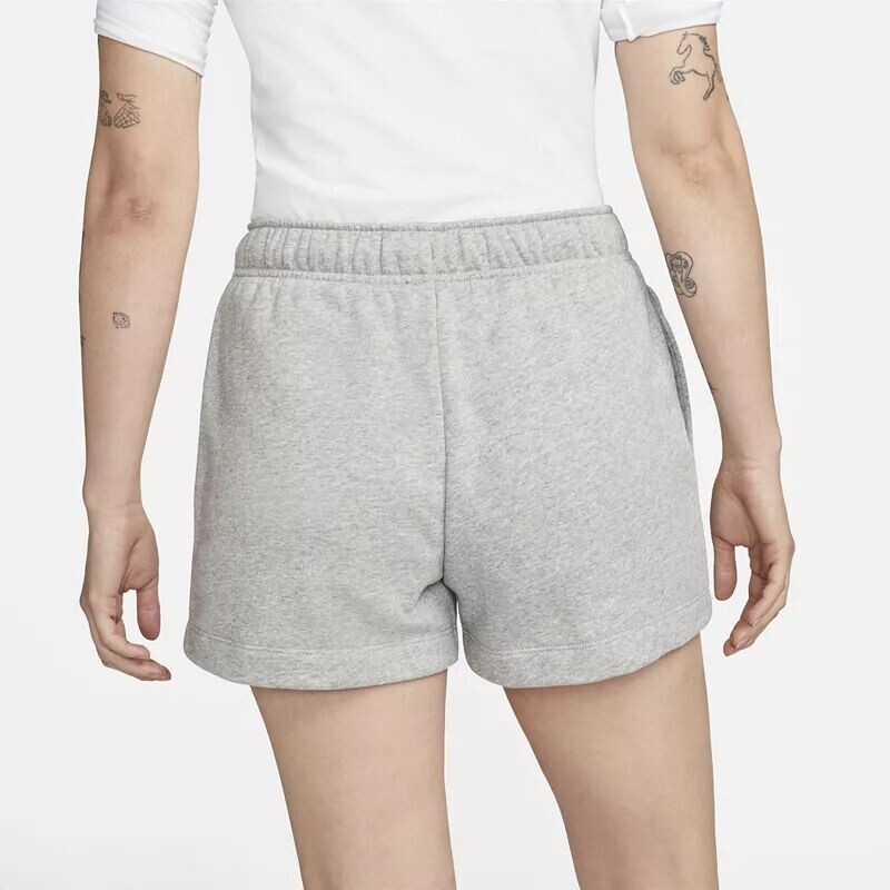 Женские флисовые шорты Nike Sportswear Club со средней посадкой — фото 4