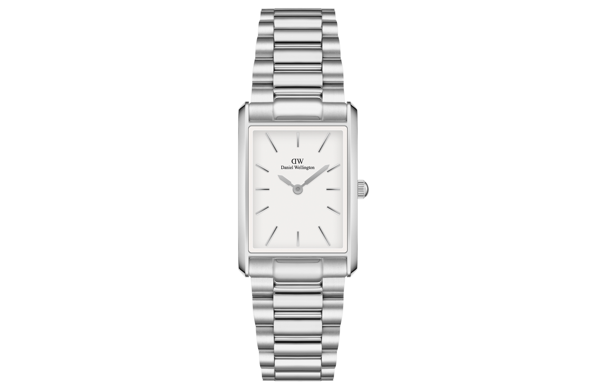 

DW/DanielWellington Часы Bound 3-Link 32mm, Elegant Style-Starlight Silver Small Stainless Steel