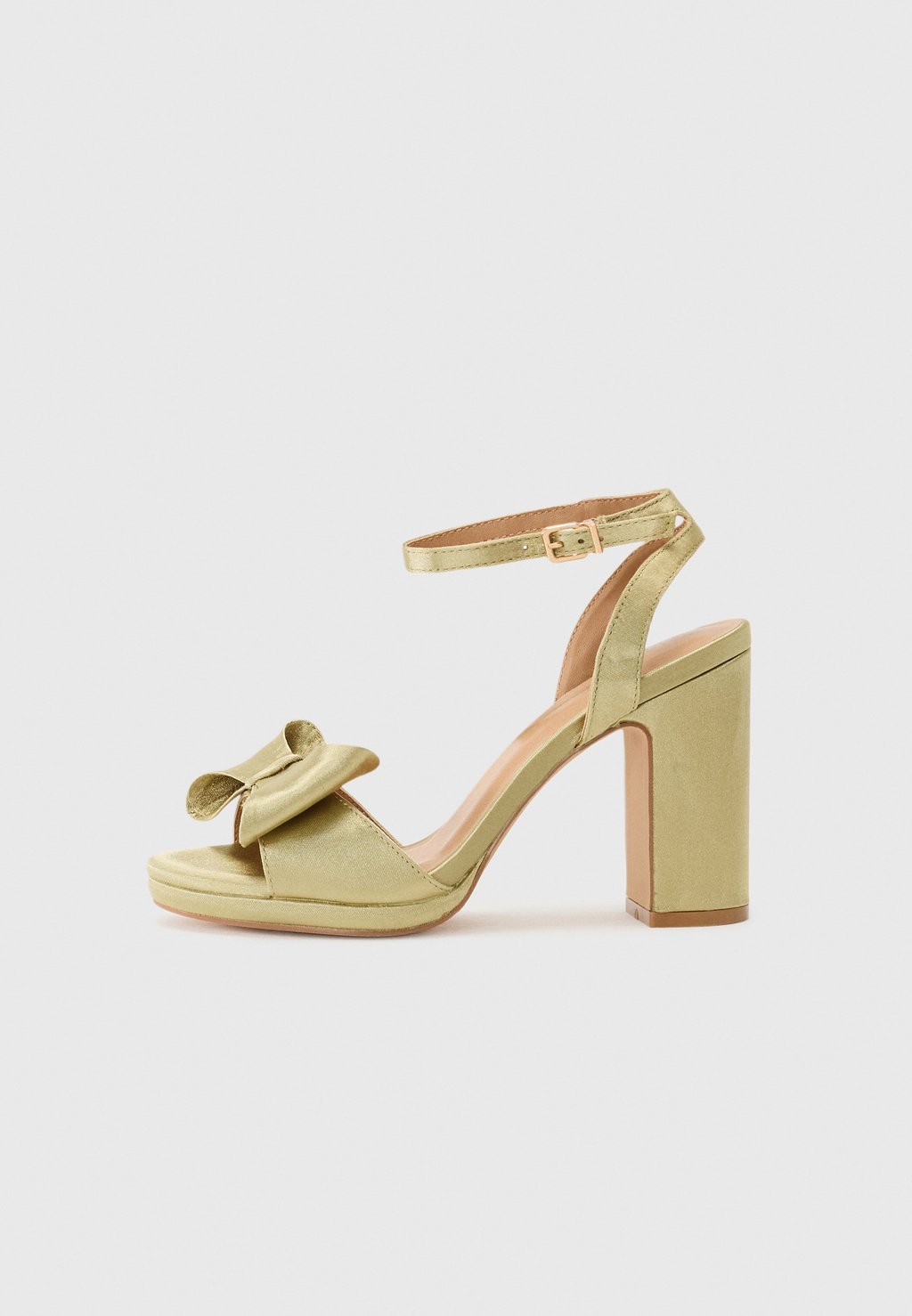 Босоножки на высоком каблуке Anna Field by Zalando, зеленый