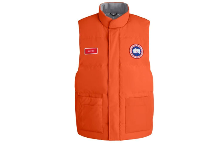 

Пуховик унисекс Canada Goose, оранжевый цвет