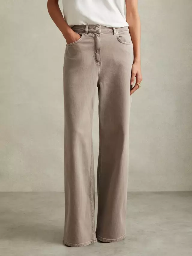 

Джинсы Reiss Layla Garment Dyed, цвет neutral