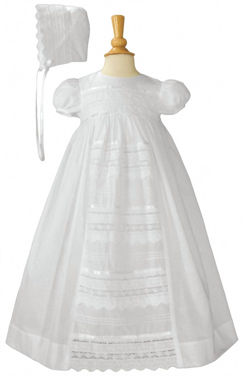 

Платье для девочки из двух частей с венецианским кружевом, белое Little Things Mean A Lot, белый