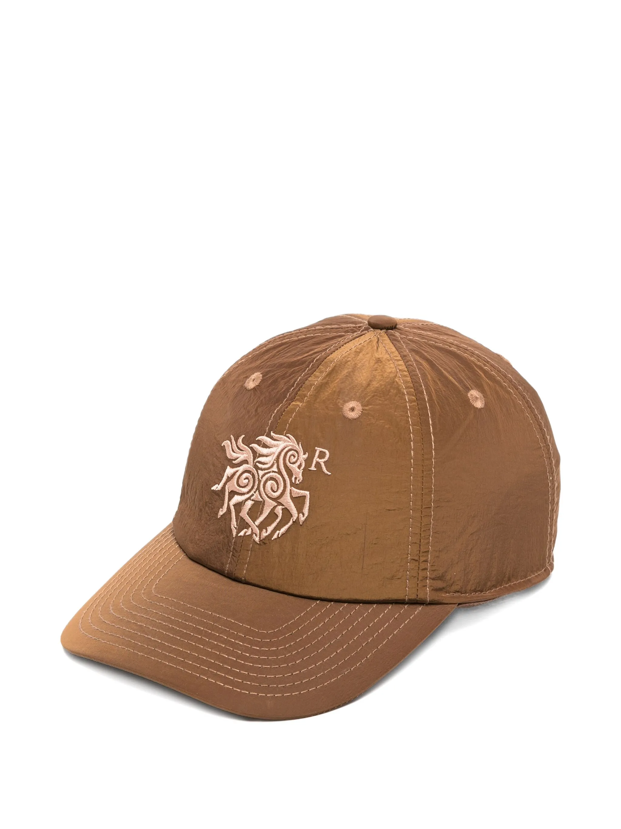 

Кепка с вышивкой Ranra, коричневый